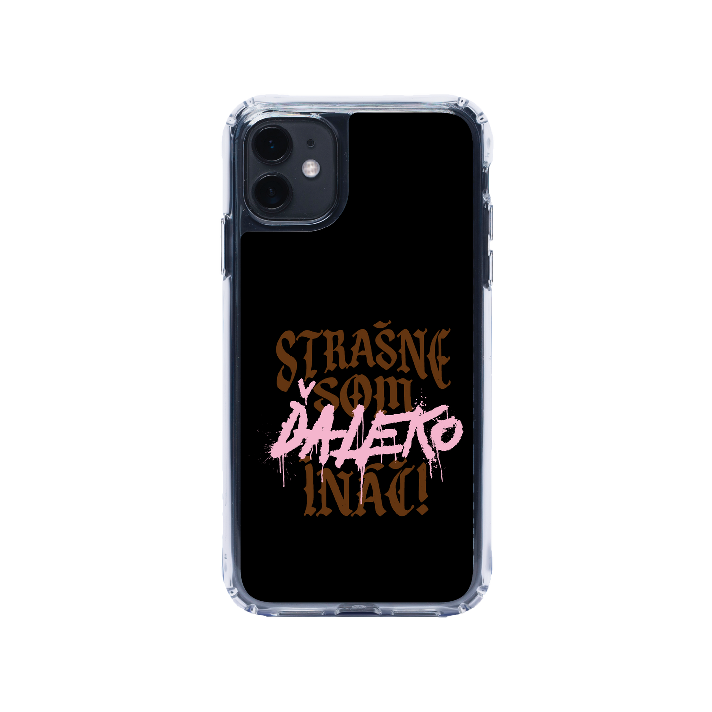Kryt na telefón - Strašne som ďaleko ináč