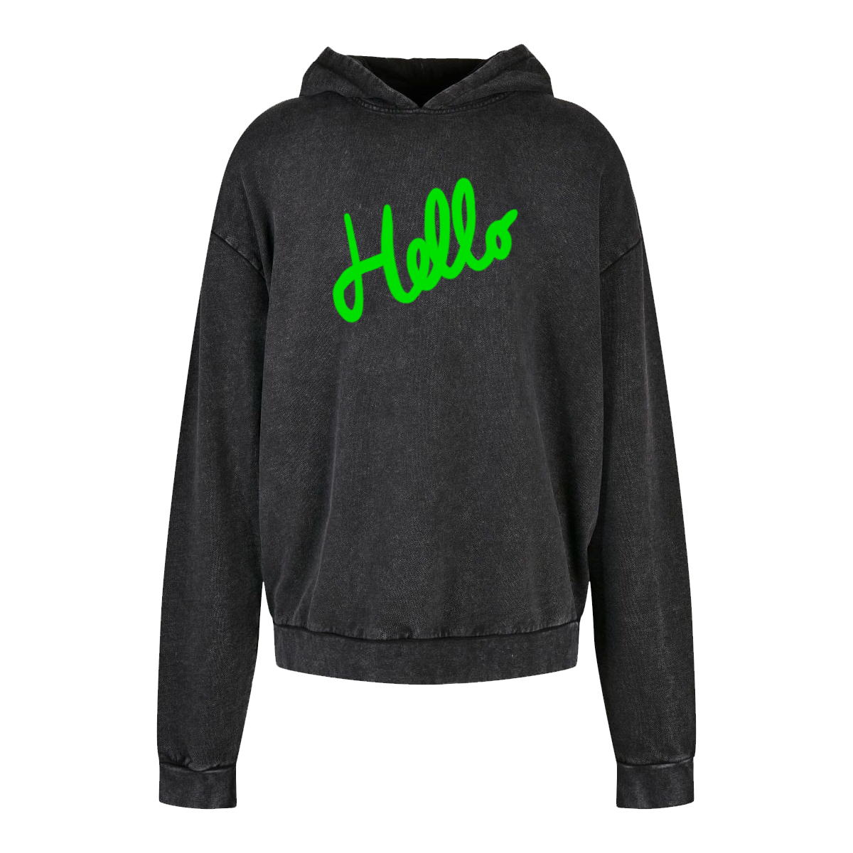 Mikina - Green Hello Premium Hoodie