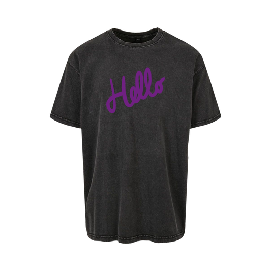 Tričko - Purple Hello Premium Tee